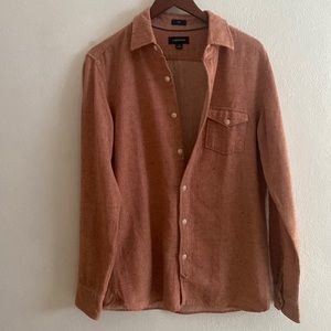 J. Crew Slim Fit Herringbone Button Down